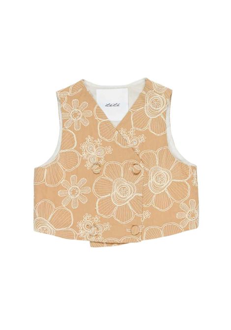 Gilet con fiori Lù-Lù BY MISS GRANT | LL4192MAND